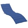 Voir la diapositive 2 : VIDAXL Coussin de chaise longue bleu royal 200x50x3 cm tissu oxford