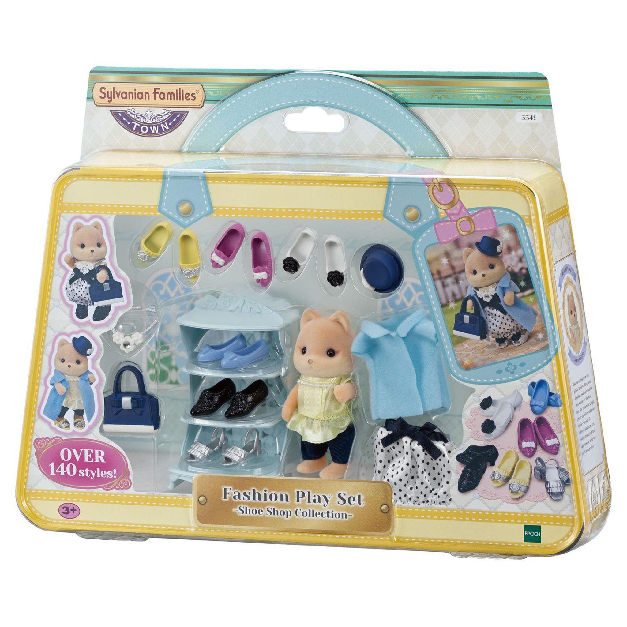Voir la diapositive 7 : Sylvanian families 5541 - Sylvanian Families - Valisette de mode et grande soeur chien caramel