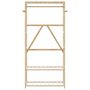 Voir la diapositive 3 : VIDAXL Porte vêtement avec étagères 80x40x175 cm bambou
