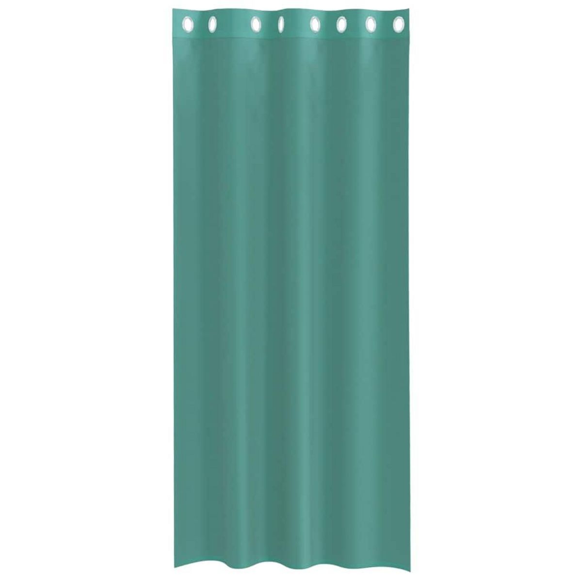 VIDAXL Rideaux en voile avec œillets 2 pcs turquoise