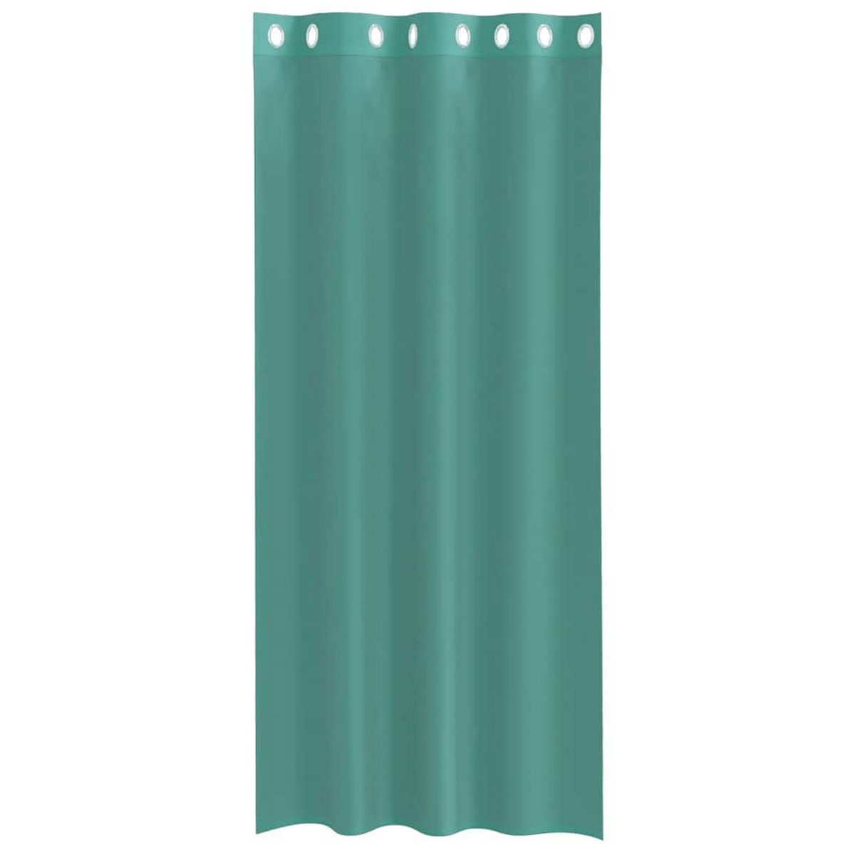 VIDAXL Rideaux en voile avec œillets 2 pcs turquoise