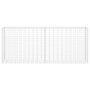 Voir la diapositive 3 : VIDAXL Panier de gabion Acier inoxydable 85x30x200 cm