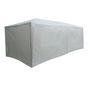 Voir la diapositive 4 : GARDENSTAR Tente/Tonnelle de réception jardin - Acier - 6x3x2.55m - Blanc