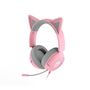 Voir la diapositive 3 : Razer Casque gamer KRAKEN KITTY V3 X QUARTZ