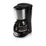 Voir la diapositive 4 : Domo Cafetiere Filtre - DOMO - DO708K - 1000 W - 1,5 L - 12 tasses - Ecran LCD - Minuteur 24 h - Noir et acier inoxydable