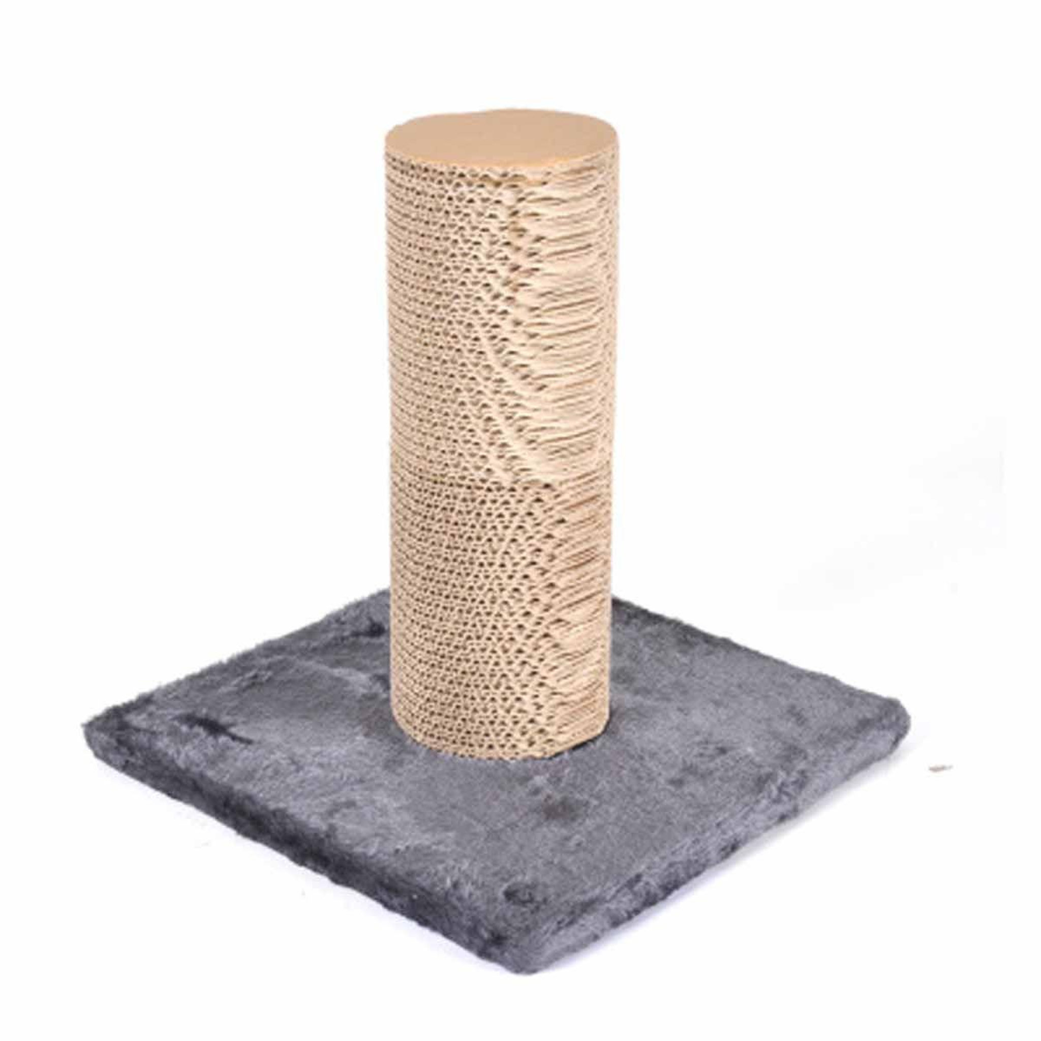 LOVE STORY Griffoir pour Chat  Avec Recharge  32cm Gris