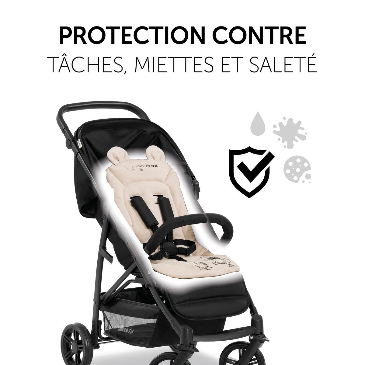 HAUCK Sur-assise pour poussette Pushchair Seat Liner