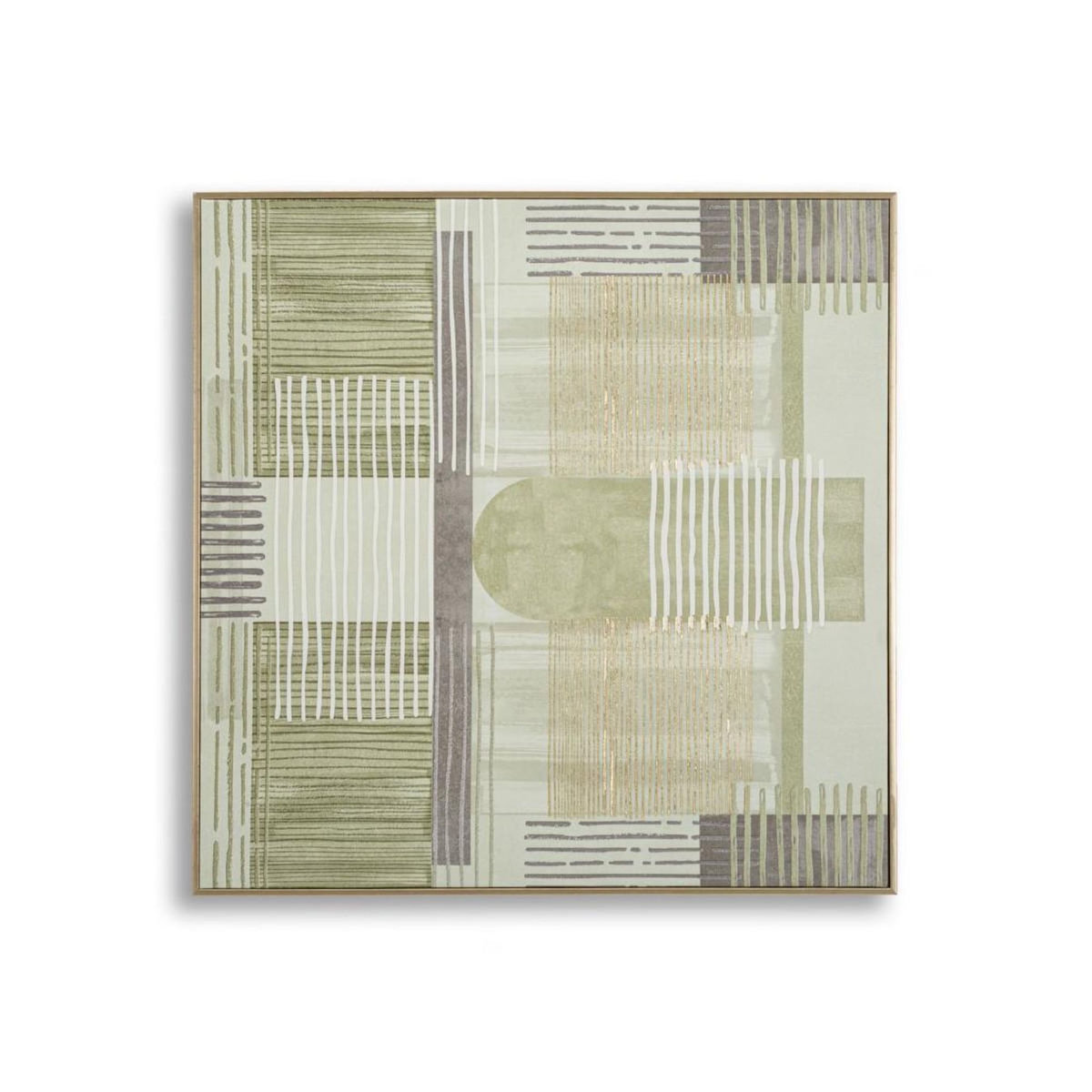 Paris Prix Tableau Imprimé  Lines I  60x60cm Multicolore