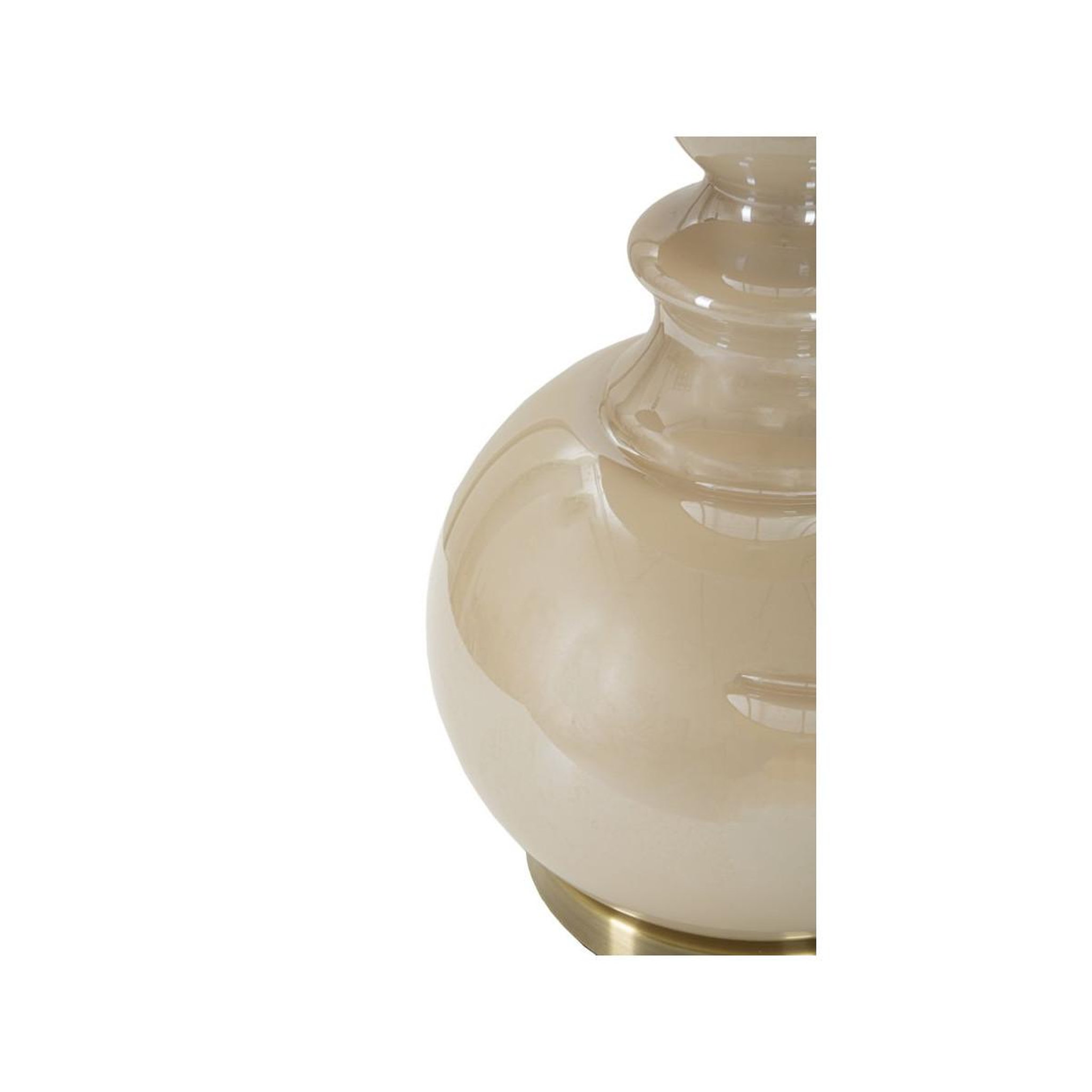 Voir la diapositive 4 : Paris Prix Lampe à poser design en verre  perly  61cm pearl