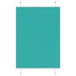 VIDAXL Store plisse vert petrole 90x150 cm largeur du tissu 89,4 cm