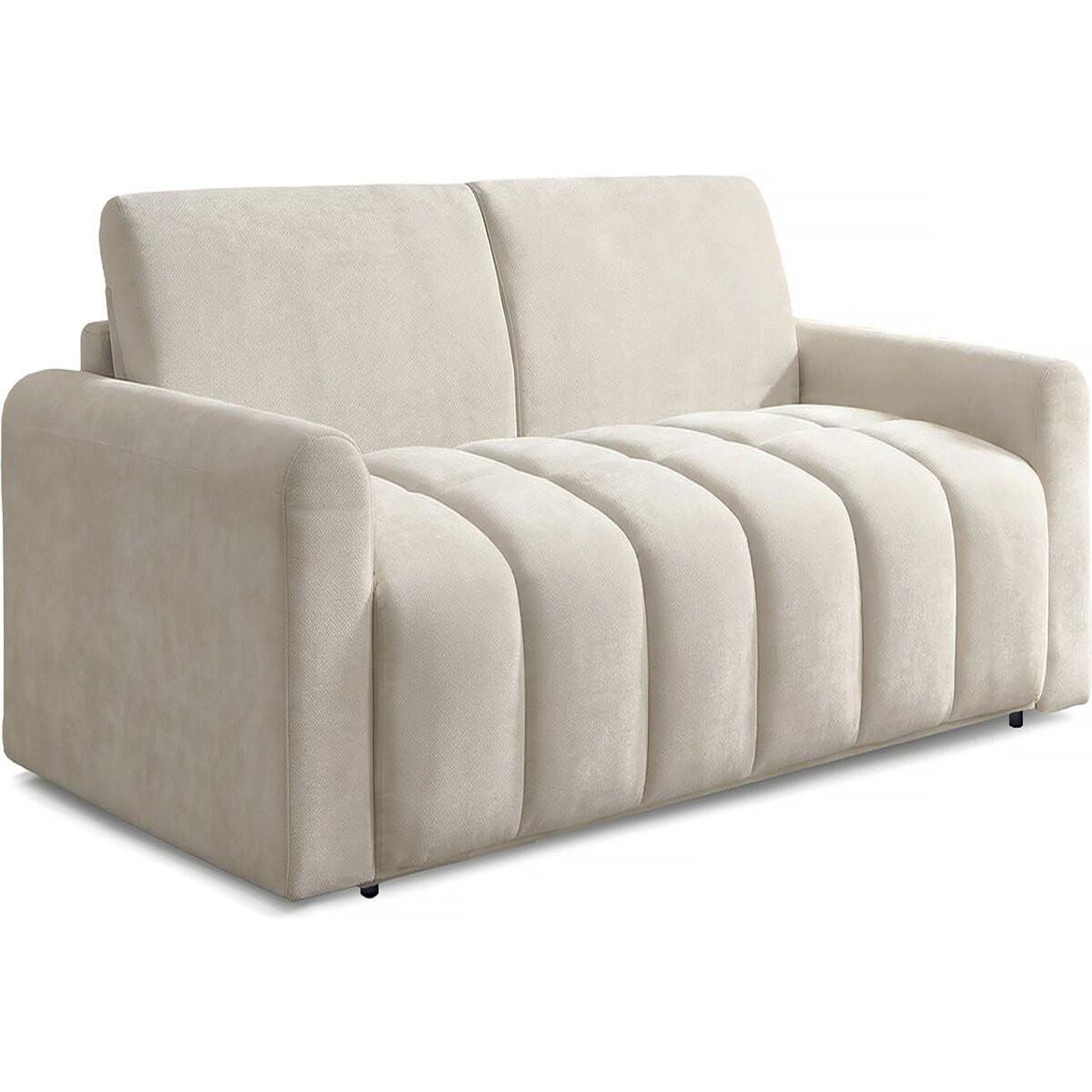 Habitat et Jardin Canapé lit convertible express  isadora  - matelas 18 cm - couchage 140 cm - 3 places - beige