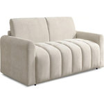 Habitat et Jardin Canapé convertible express  Isadora  - Matelas 18 cm - Couchage 140 cm - 3 places - Beige