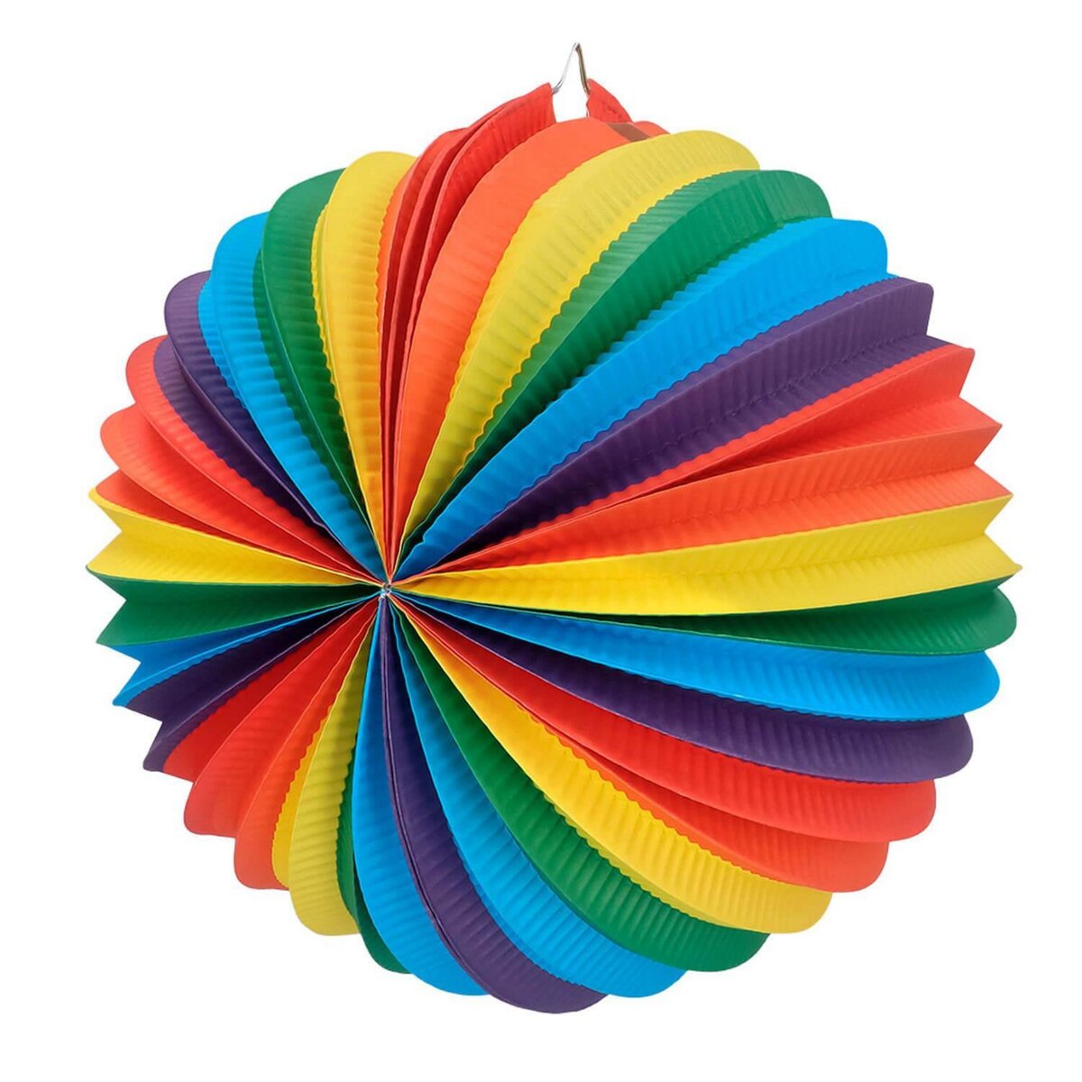 Boland Lanterne ballon en papier Rainbow - 25 cm