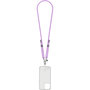 Voir la diapositive 3 : FORCE CASE Bandoulière Cordon violet détails Silver