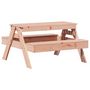 Voir la diapositive 2 : VIDAXL Table de pique-nique pour enfants bois massif de douglas