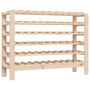 Voir la diapositive 2 : VIDAXL Casier à vin 109,5x30x82 cm Bois de pin massif