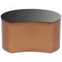 Voir la diapositive 2 : Paris Prix Table Basse Design  Sela  63cm Cuivre & Noir