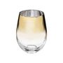 Voir la diapositive 2 : SECRET DE GOURMET Lot de 6 Verres à Eau  Arya  54cl Or