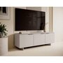 Voir la diapositive 3 : BEST MOBILIER Canterbury - meuble tv - beige - 3 portes - 150 cm