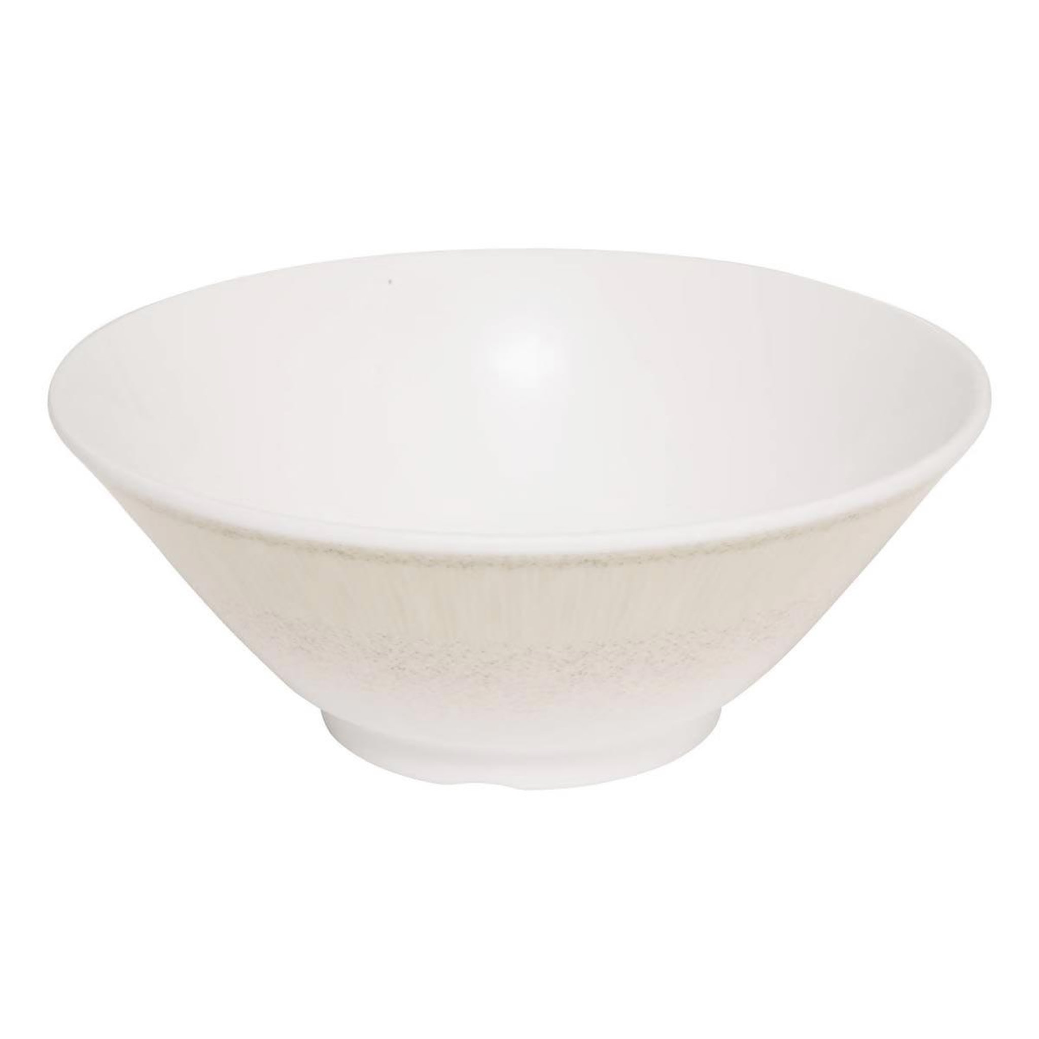 SECRET DE GOURMET Saladier en mélamine  solène  25cm beige