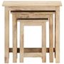 Voir la diapositive 2 : VIDAXL Tables gigognes 3 pcs Bois solide de manguier