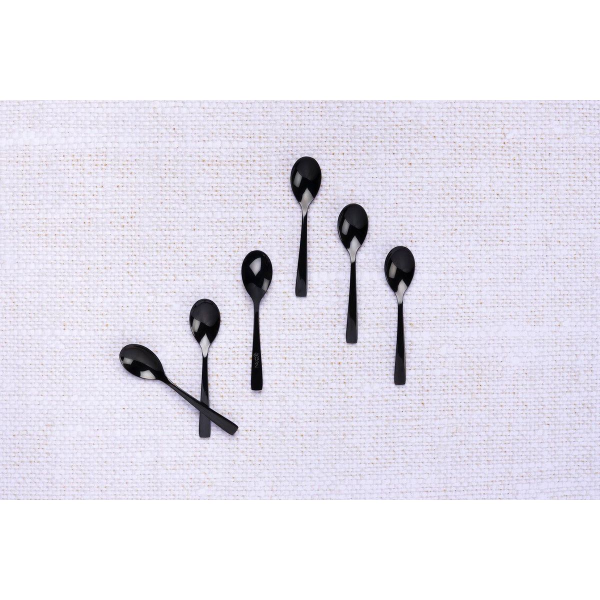 BJORN Coffret 6 petites cuillères OGLU - Black