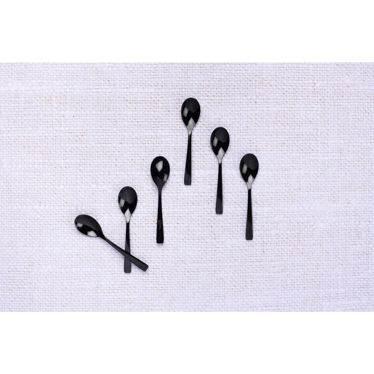 BJORN Coffret 6 petites cuillères OGLU - Black