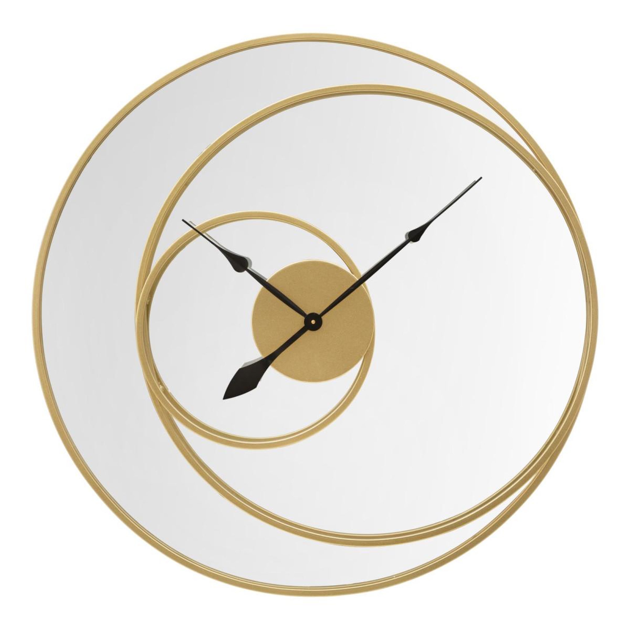 Paris Prix Horloge murale miroir  clock  90cm or