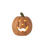 Voir la diapositive 3 : Paris Prix Photophore Déco Citrouille  Halloween  27cm Caramel