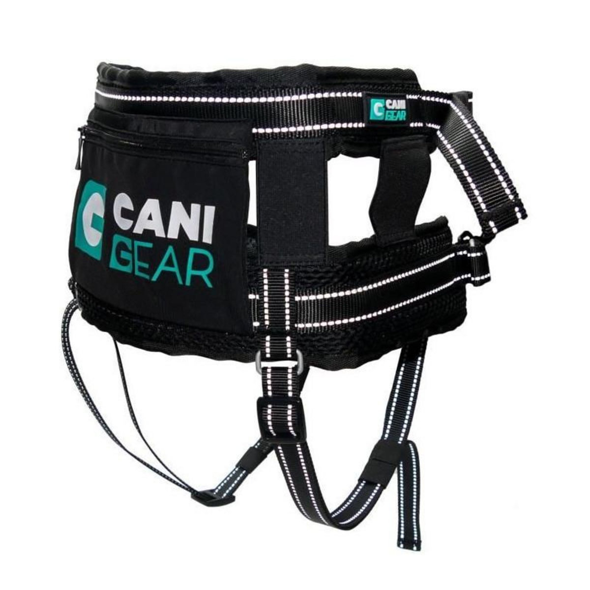 Baudrier - OLYMPIA - Ergonomique - Réduit tensions lombaires - Noir