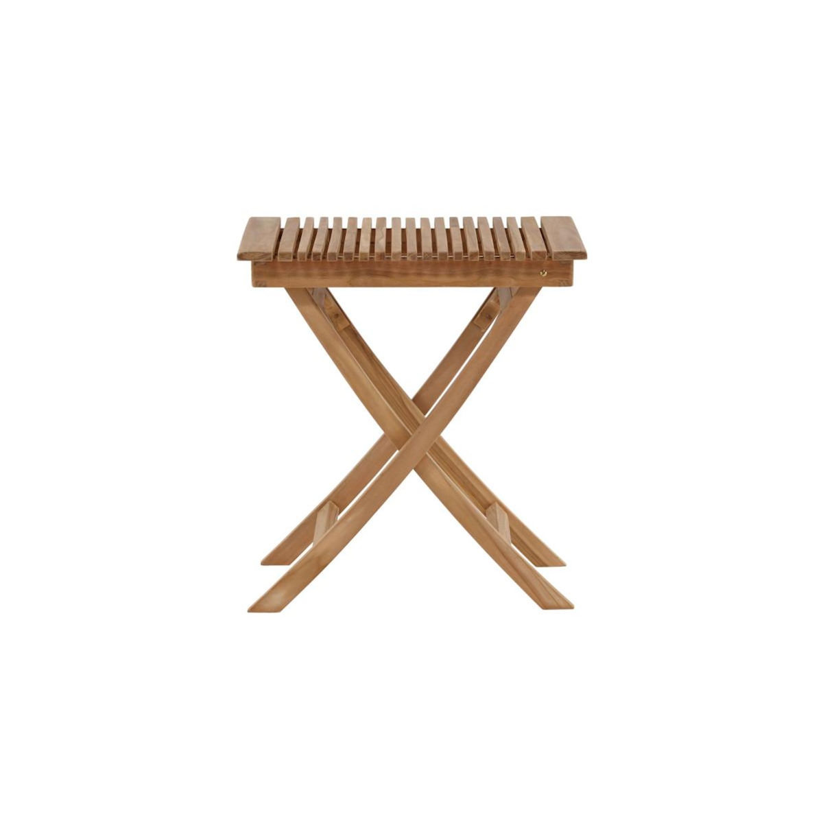 Paris Prix Table de Jardin en Teck  Ghana  75cm Naturel