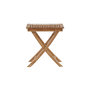 Voir la diapositive 5 : Paris Prix Table de Jardin en Teck  Ghana  75cm Naturel