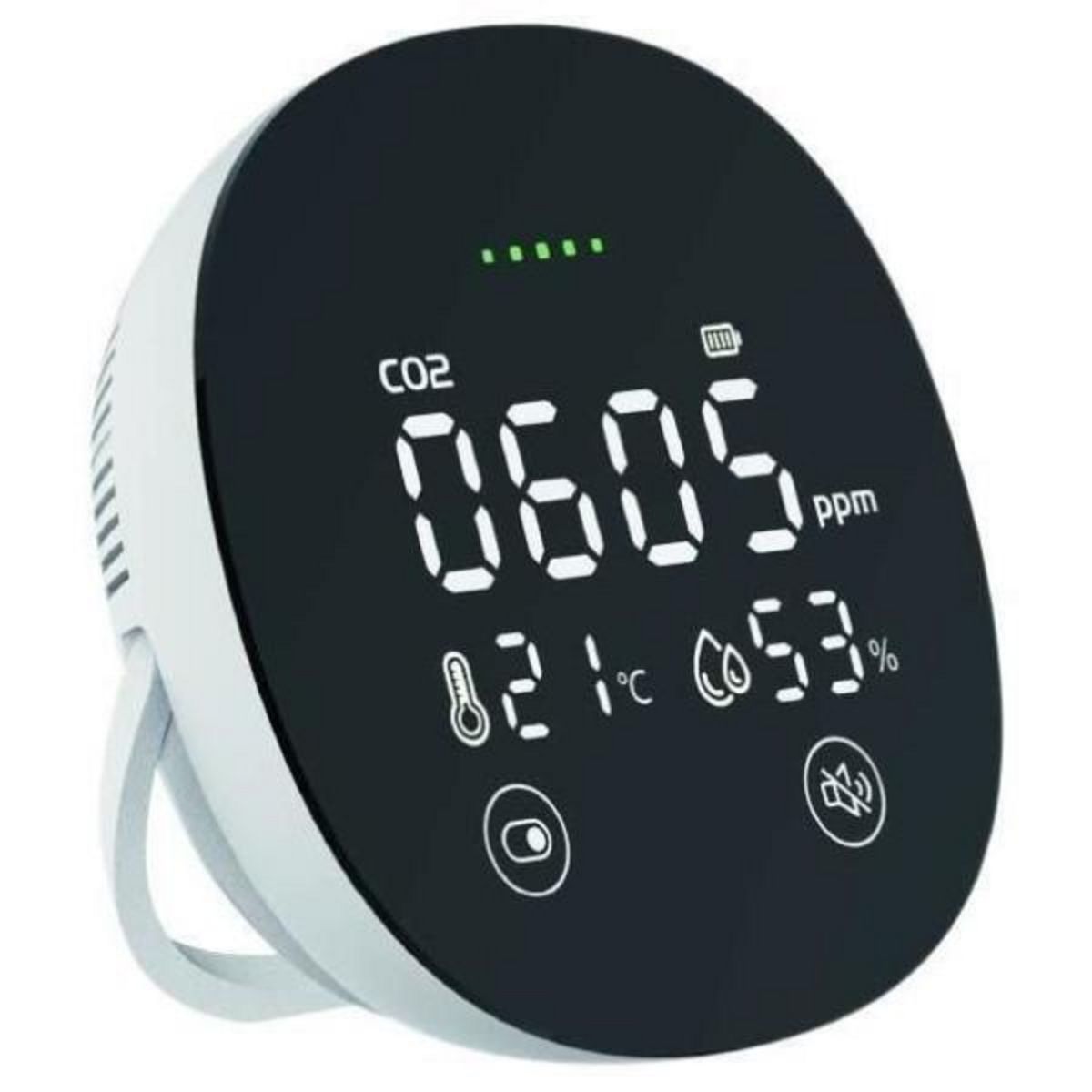 CHACON Détecteur de CO2 - CHACON - Filaire - Blanc