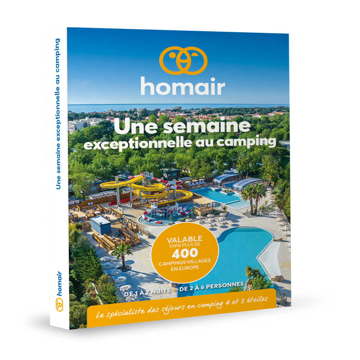 HOMAIR Coffret cadeau Homair - Une semaine exceptionnelle au camping
