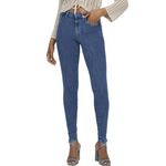 Only Jean Skinny  Femme Only  Pushup. Coloris disponibles : Bleu