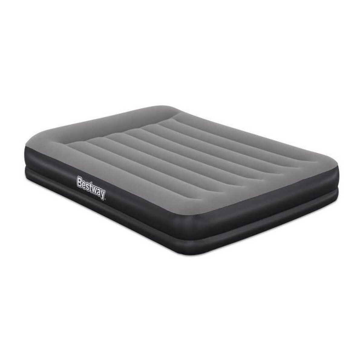 BESTWAY Matelas gonflable - BESTWAY - 671BU - Tritech Queen - 2 places, pompe USB intégrée, 2,03 m x 1,52 m x 36 cm