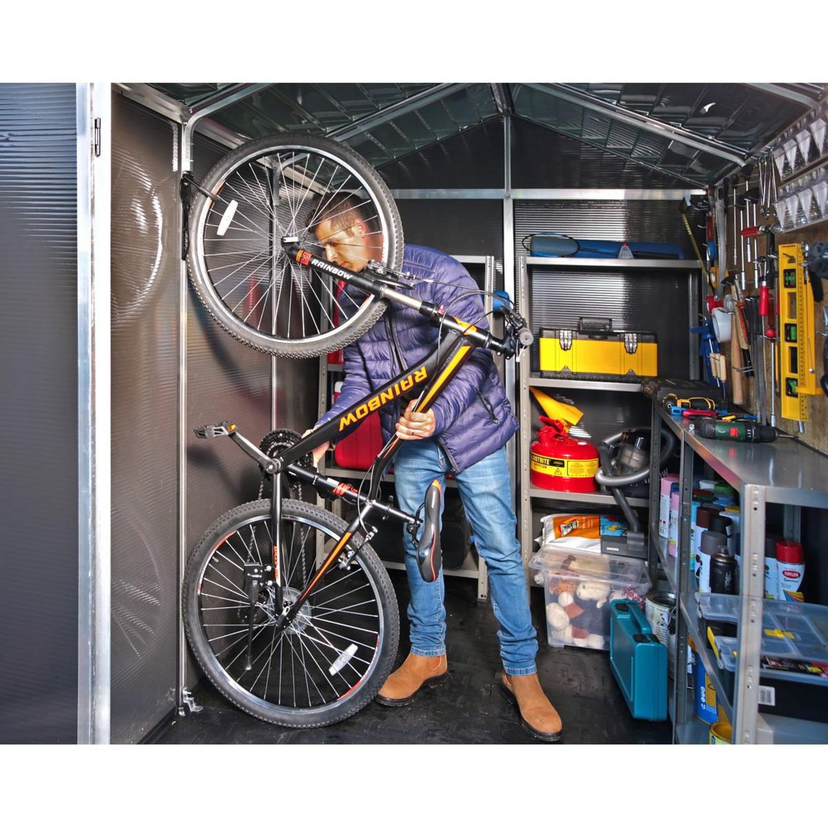 Canopia by PALRAM Abri de jardin résine - 2,8m² - RUBICON SHED