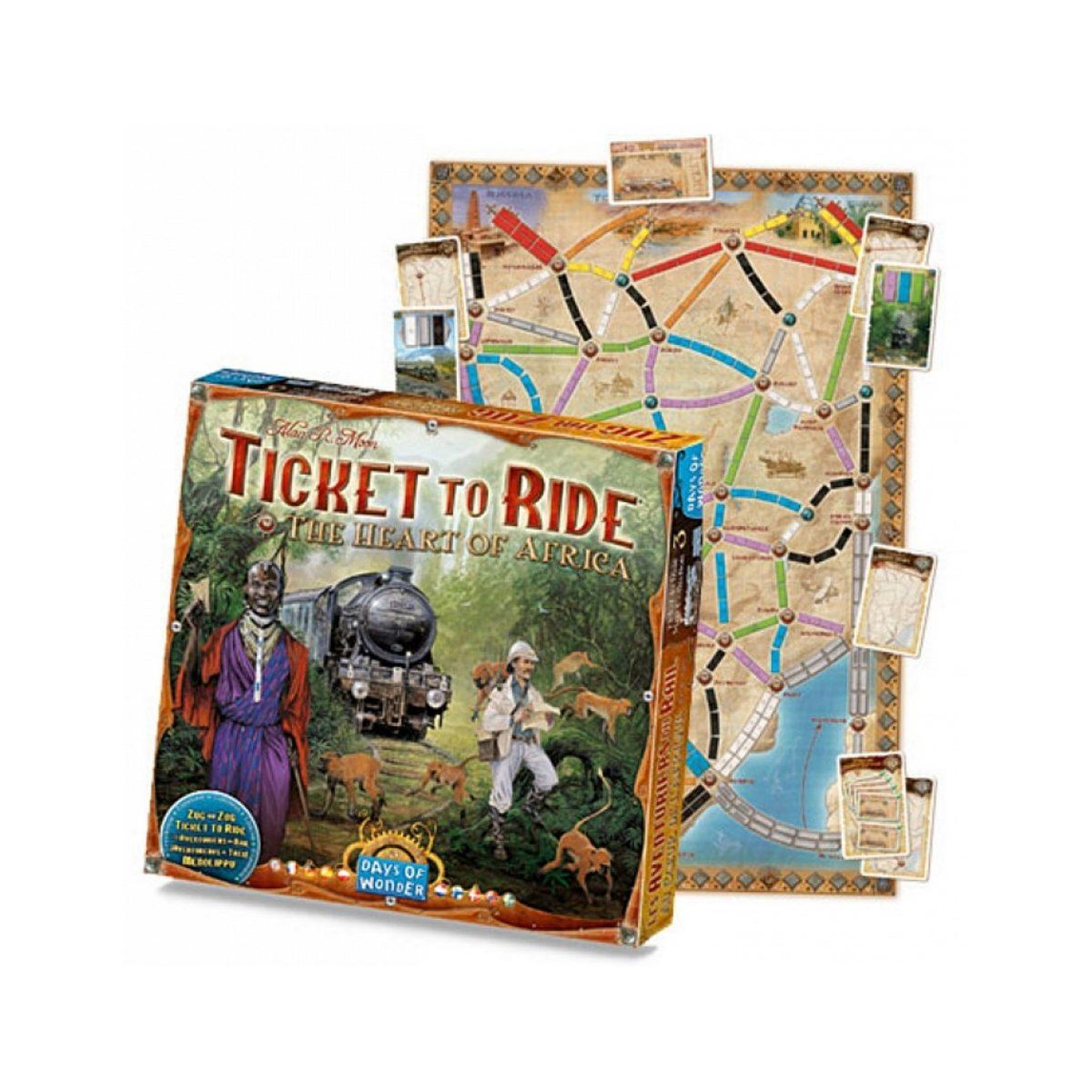 Days Of Wonder Les aventuriers du rail extension africa