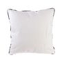 Voir la diapositive 2 : The Home Deco Factory Coussin Exotic - L. 40 x l. 40 cm - Blanc exotique