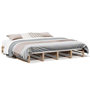 Voir la diapositive 2 : VIDAXL Cadre de lit sans matelas 180x200 cm bois massif de pin