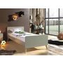Voir la diapositive 1 : Lit esprit scandinave 90x200cm EMMY