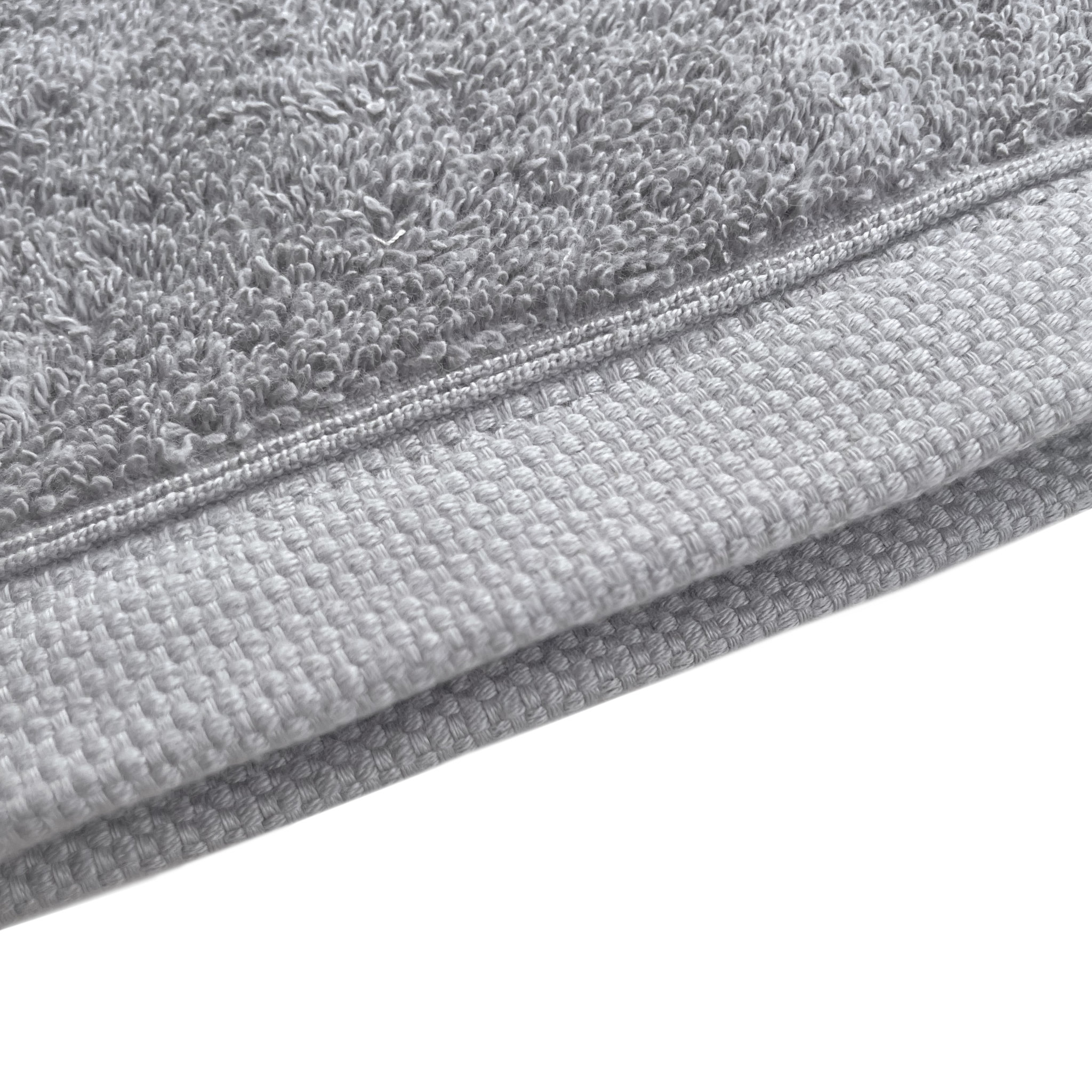 Voir la diapositive 3 : Lot de 2 gants de toilette uni en coton 600 g/m²