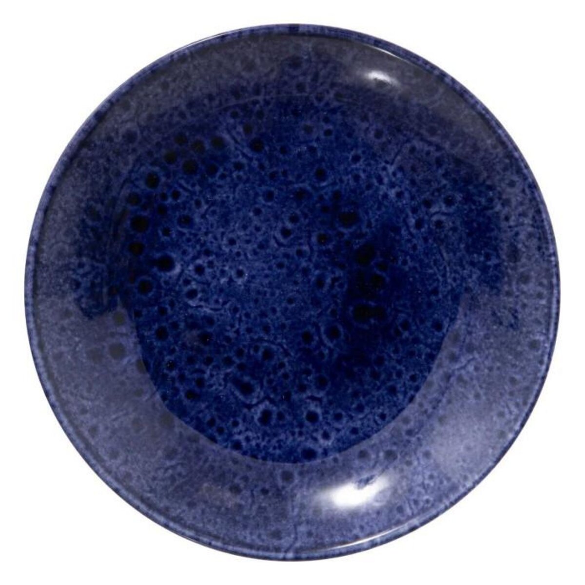 SECRET DE GOURMET Lot de 6 Assiettes à Dessert  Casa Azul  21cm Bleu