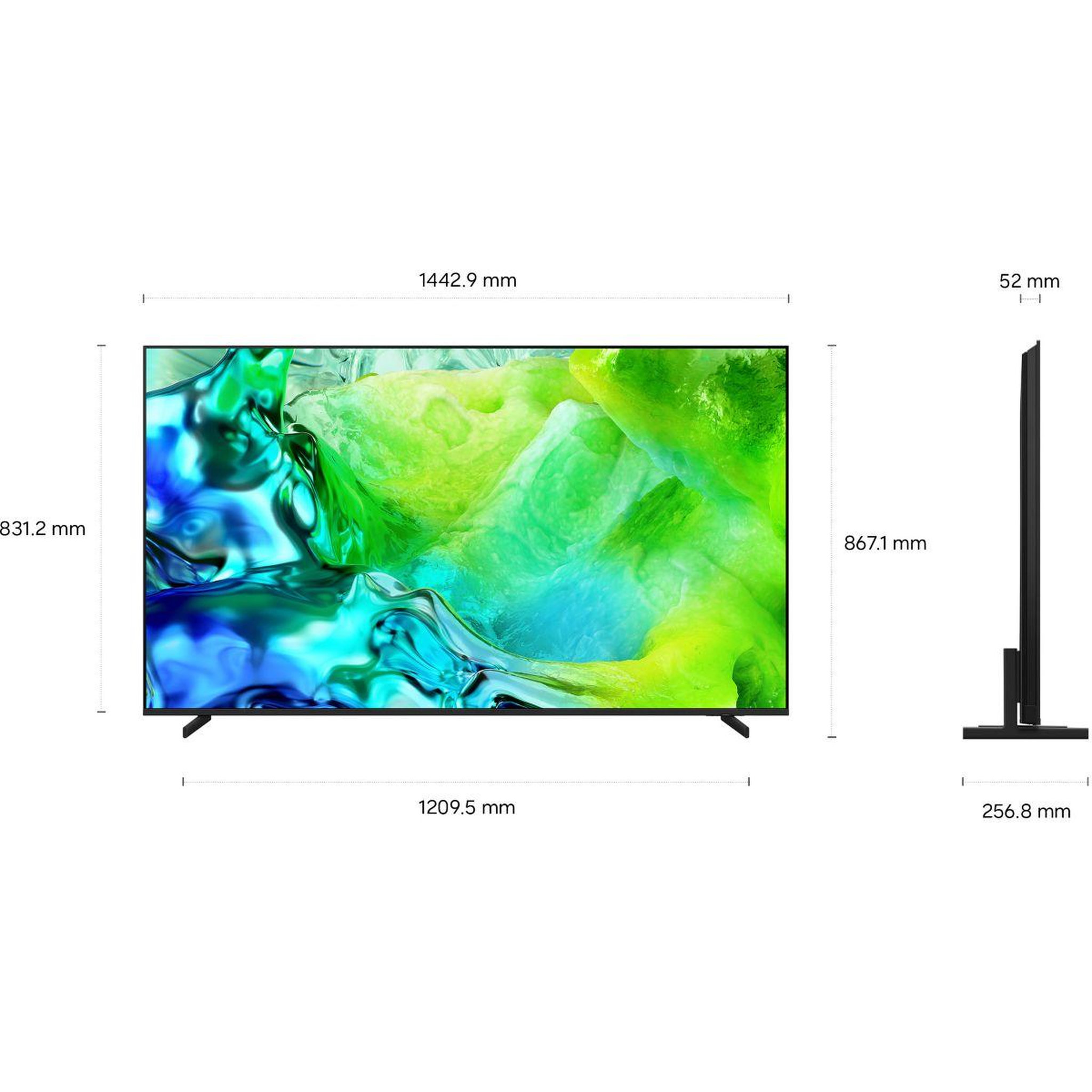 Voir la diapositive 2 : Samsung Tv qled tq65qn82h (2026) 65  (163 cm) 4k - smart tv, neoqled (contrastes intenses et luminosité renforcée)