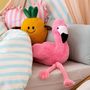 Voir la diapositive 2 : Atmosphera Kids Peluche Enfant Flamant Rose  Mingo  25cm Rose