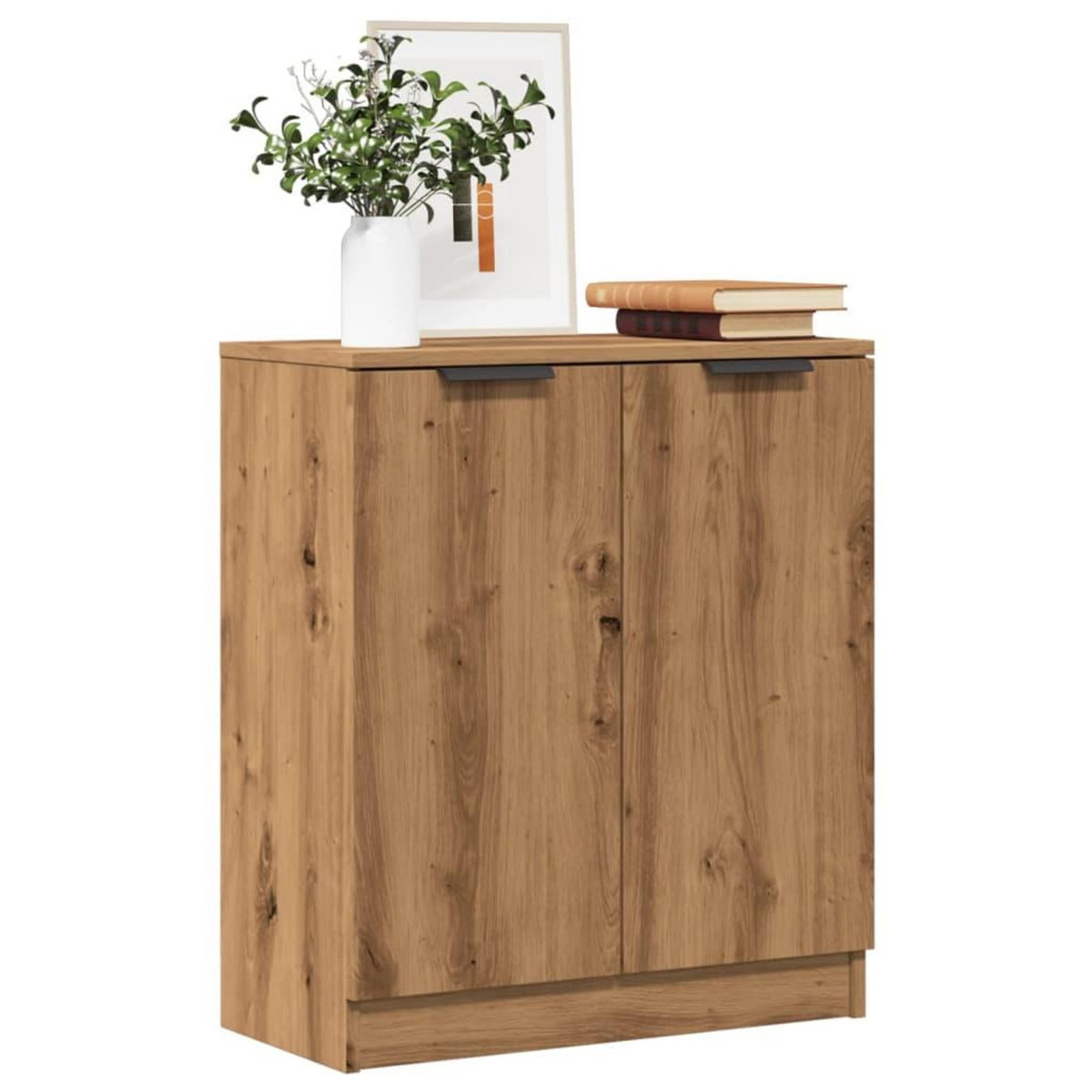 VIDAXL Buffet chene artisanal 60x30x70 cm bois d'ingenierie