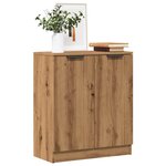 VIDAXL Buffet chene artisanal 60x30x70 cm bois d'ingenierie
