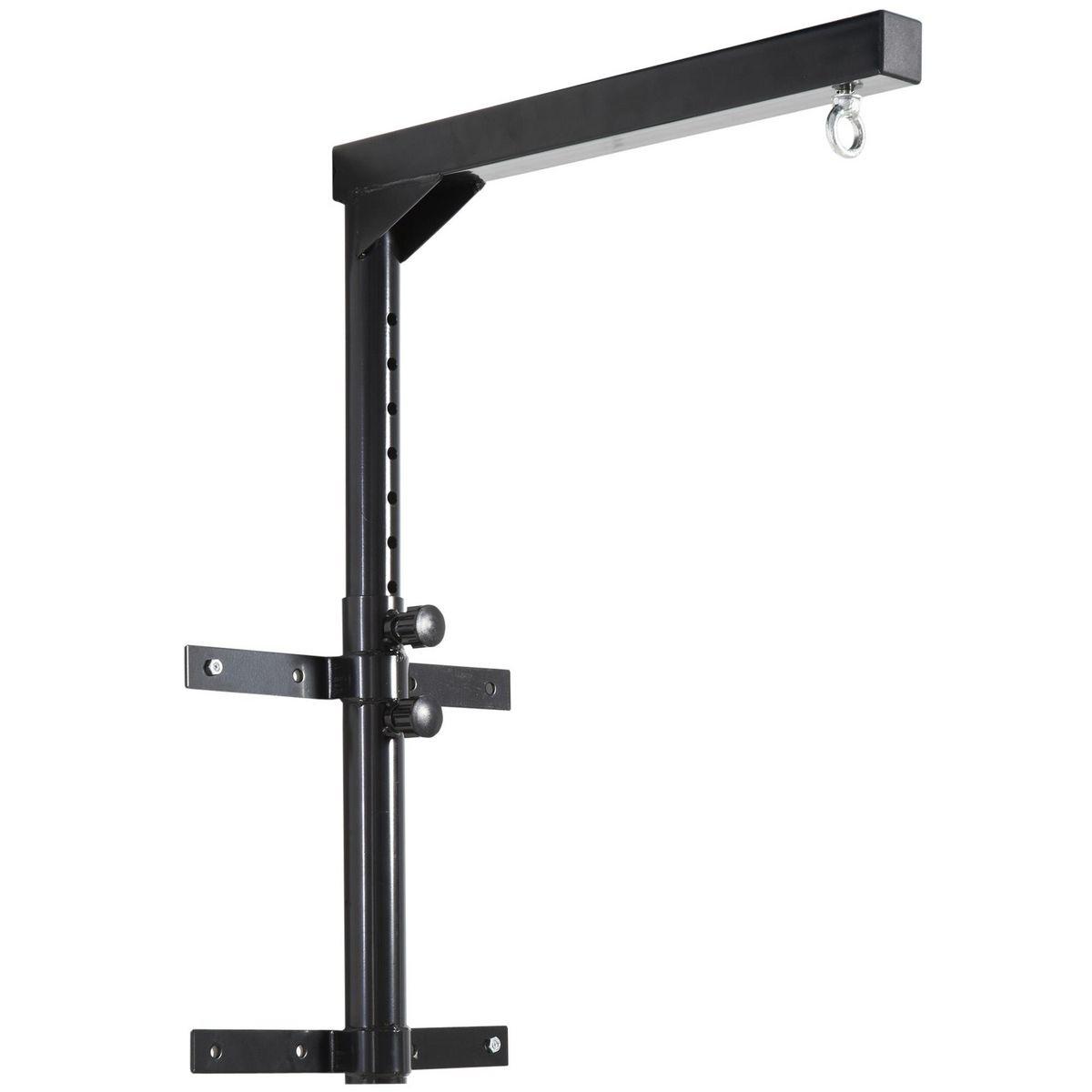 HOMCOM Support sac de boxe fixation sac de frappe hauteur réglable charge max. 100 Kg acier noir