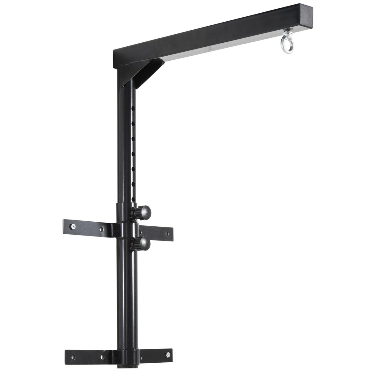 HOMCOM Support sac de boxe fixation sac de frappe hauteur réglable charge max. 100 Kg acier noir