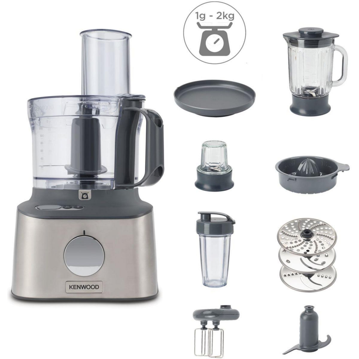 KENWOOD Robot multifonction FDM316SS Multipro Compact+